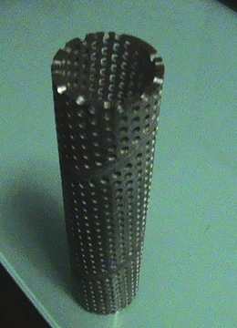 spiral welded perforated metal pipe